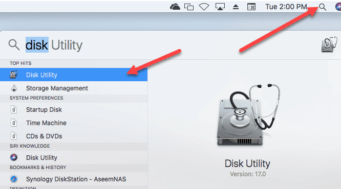 how should internal hd for mac be formatted with sierra